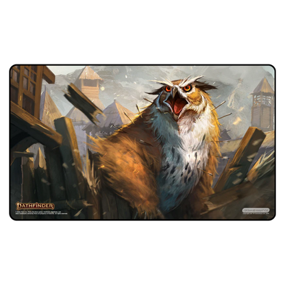 Giant Owlbear Attack - Pathfinder Playmat