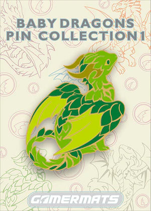Baby Green Dragon from Baby Dragons Pin Set 1