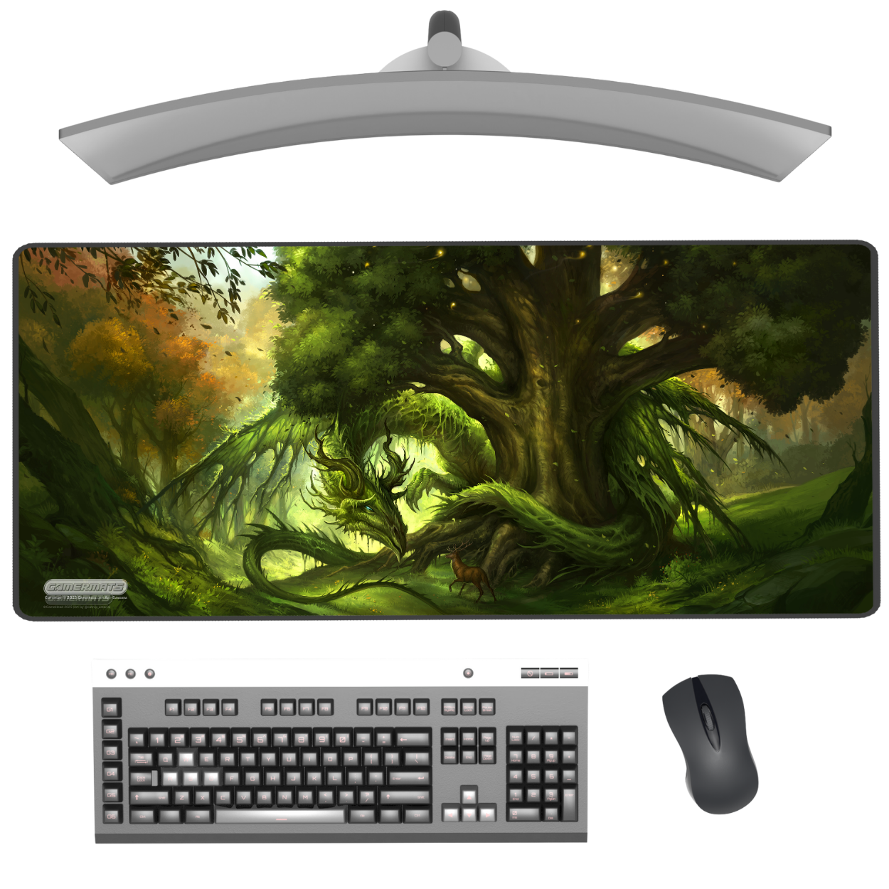 Keeper of the Forest - Deskmat