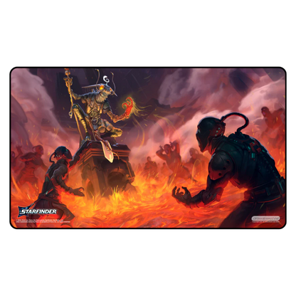 Keskodai's Volcanic Wrath - Starfinder Playmat