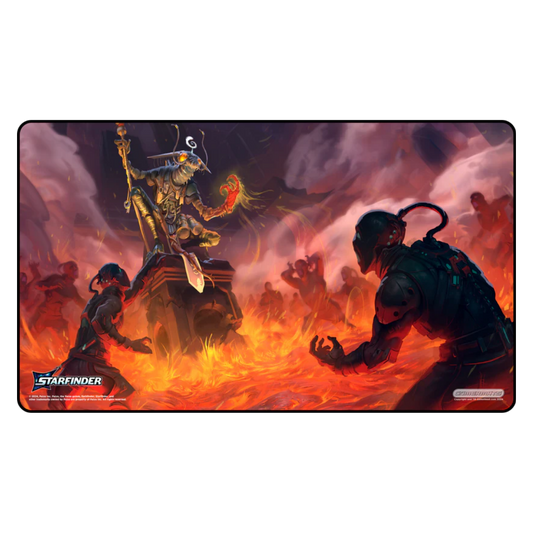 Keskodai's Volcanic Wrath - Starfinder Playmat
