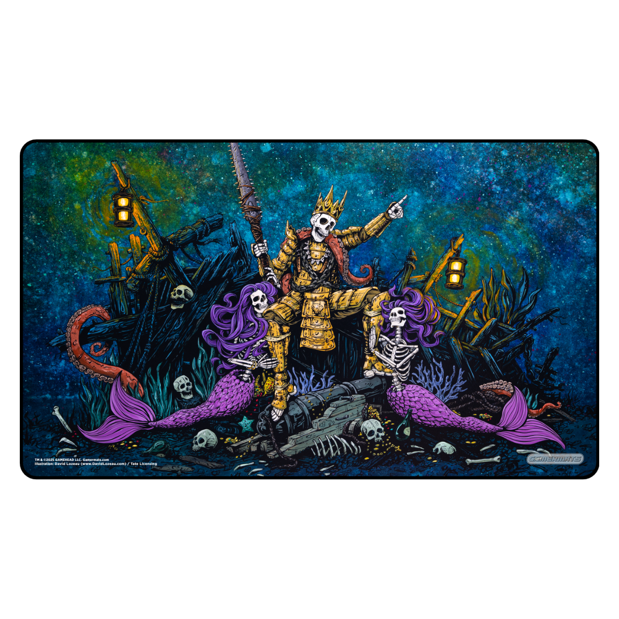 Kingdom of the Cursed by David Lozeau - Playmat