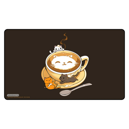 Latte Cat by Tobe Fosneca - Playmat