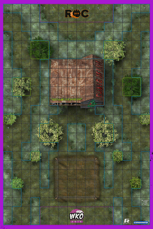 Mr Chomp's Swamp - ROC Mat