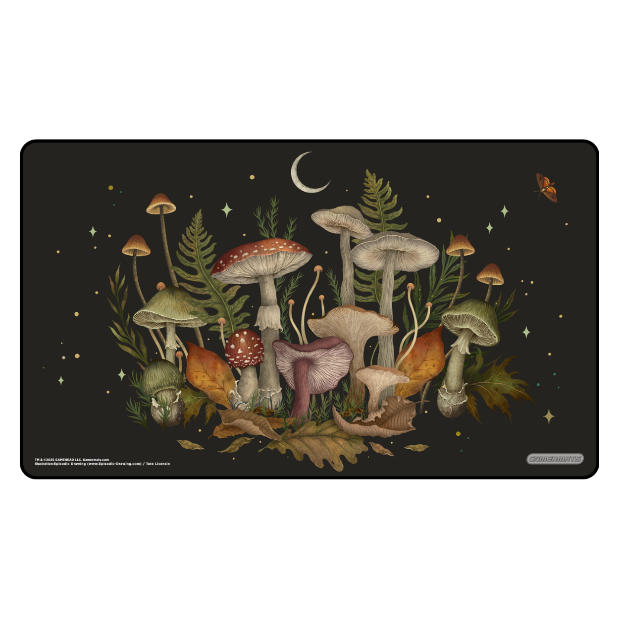 Mushroom Forest by Episodic Drawing - Playmat