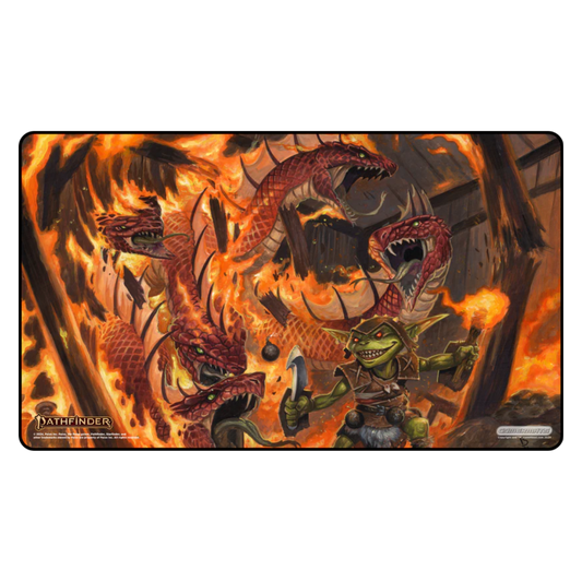 Nok-Nok vs Hydra - Pathfinder Playmat