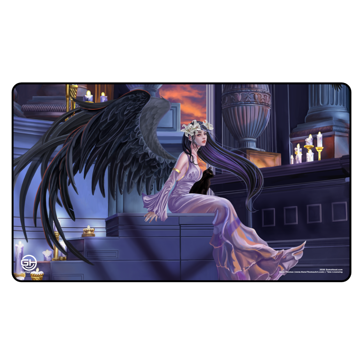 Onyx Angel by Nene Thomas - Playmat