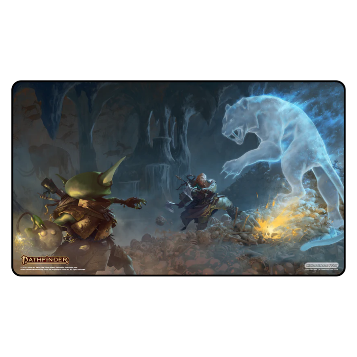 Quest for the Frozen Flame - Pathfinder Playmat