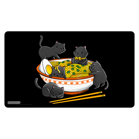 Ramen cats by Tobe Fosneca - Playmat