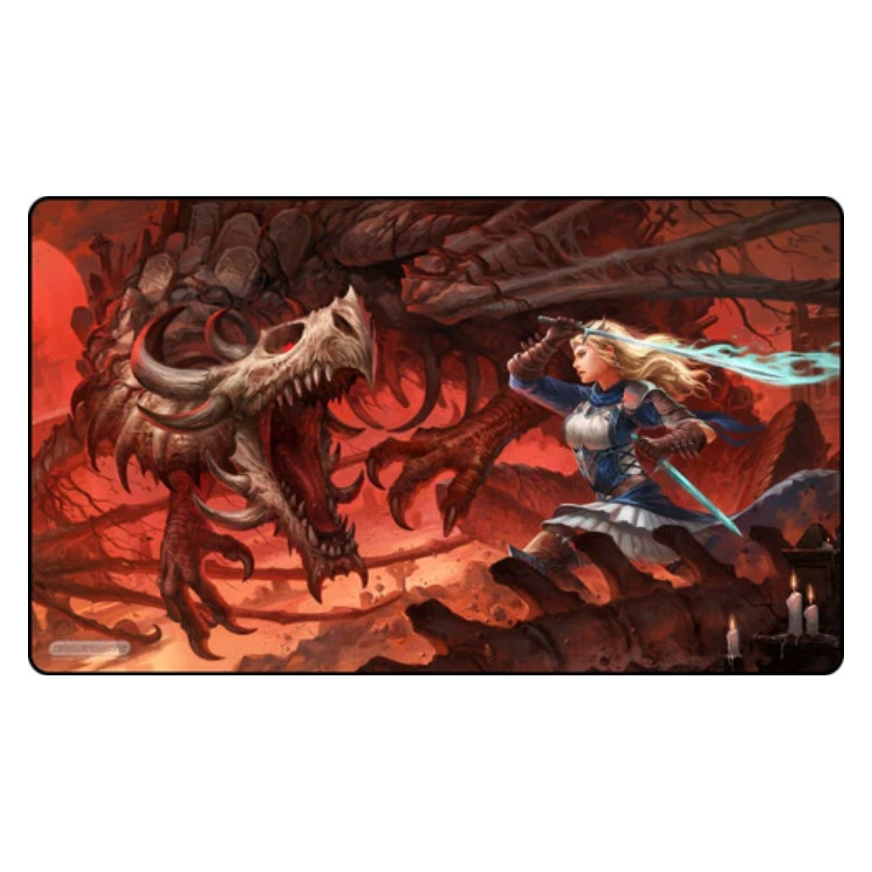 Red Bone Dragon - Playmat