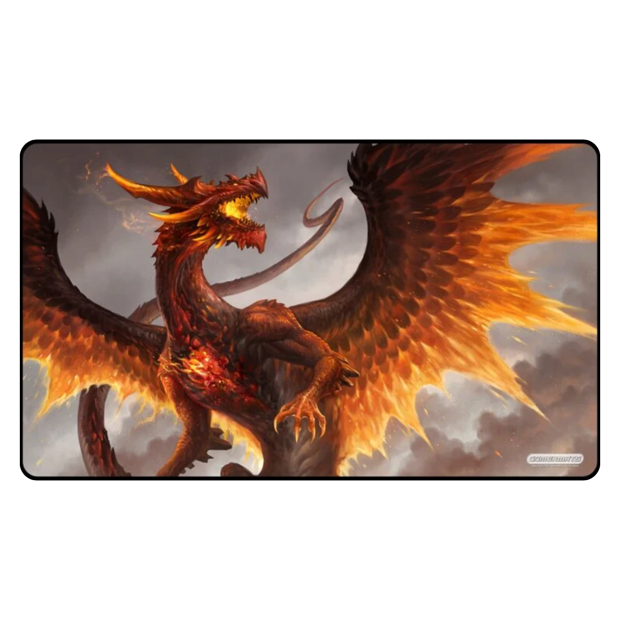 Red Crystal Dragon - Playmat