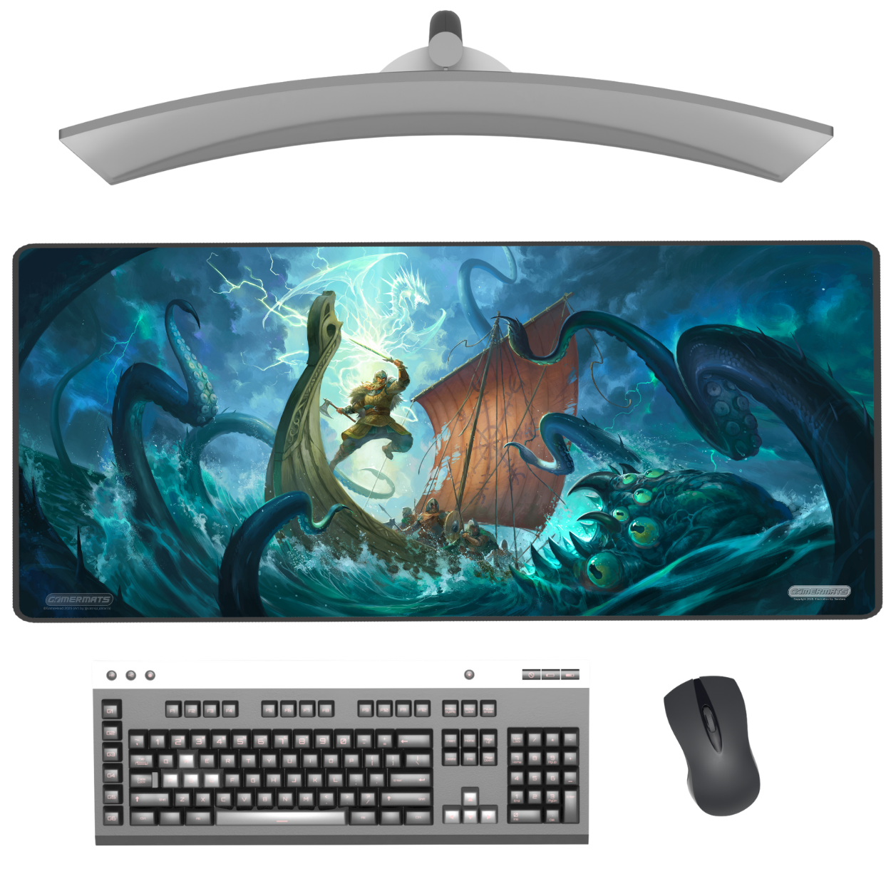 Release the Kraken - Deskmat