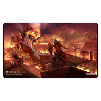 Seoni & Valeros vs The Sandpoint Devil - Pathfinder Playmat