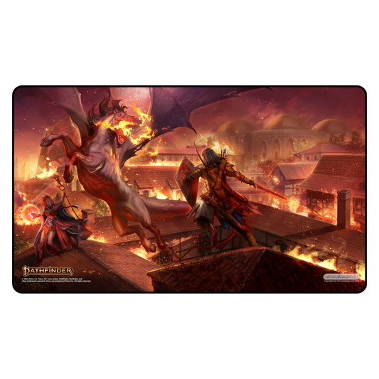 Seoni & Valeros vs The Sandpoint Devil - Pathfinder Playmat