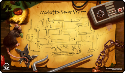 Manhattan Sewer System - Playmat