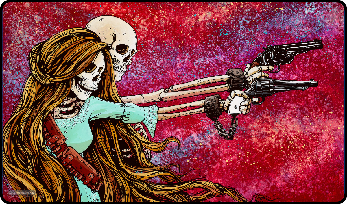 Death Do Us Part by David Lozeau - Playmat