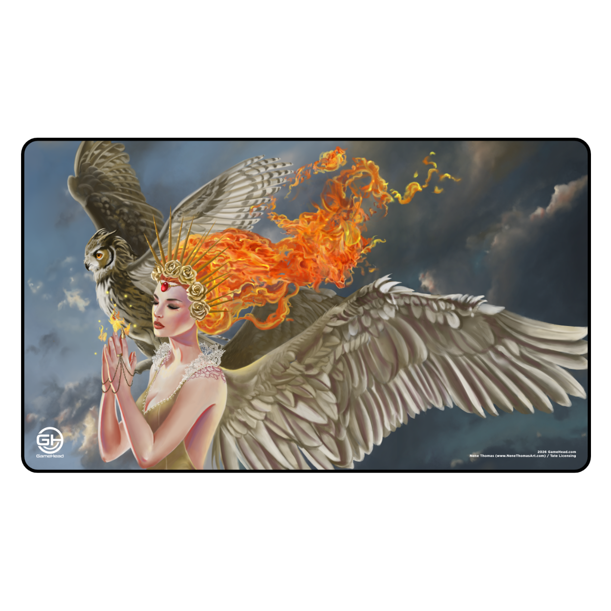 Spirit of the Flame by Nene Thomas - Playmat