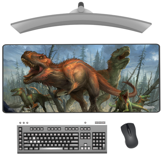 Stampede of Dinosaurs - Deskmat