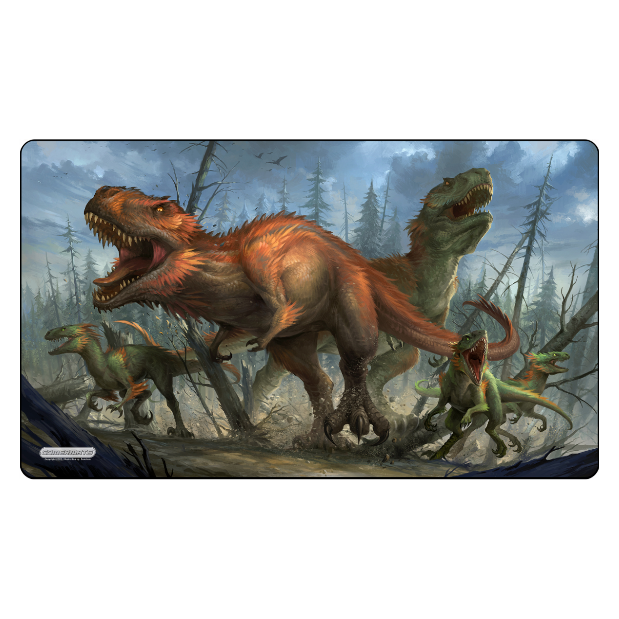Stampede of Dinosaurs - Playmat