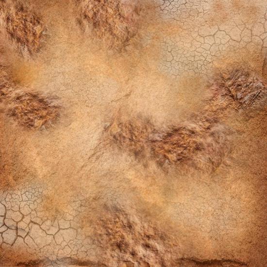 Sandy Terrain - Wargame Mat 36" x 36"