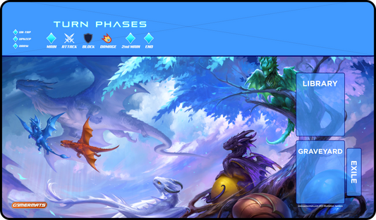 Circle of Life with Magic Compatible Zones - Playmat