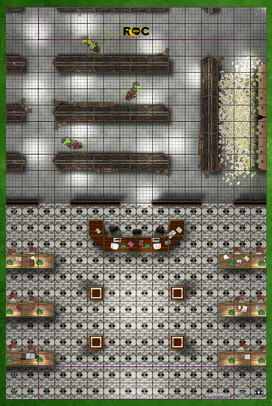 Haunted Library - ROC Mat