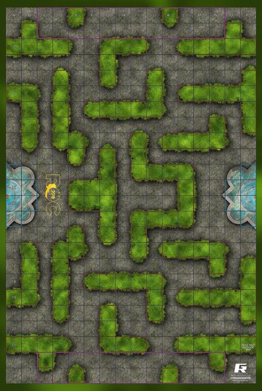 Hedge Maze - ROC Mat Square Corners - 36" x 24" x 1/16"
