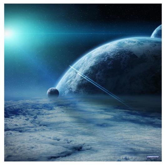 Jet Stream - Wargame Mat 36" x 36"