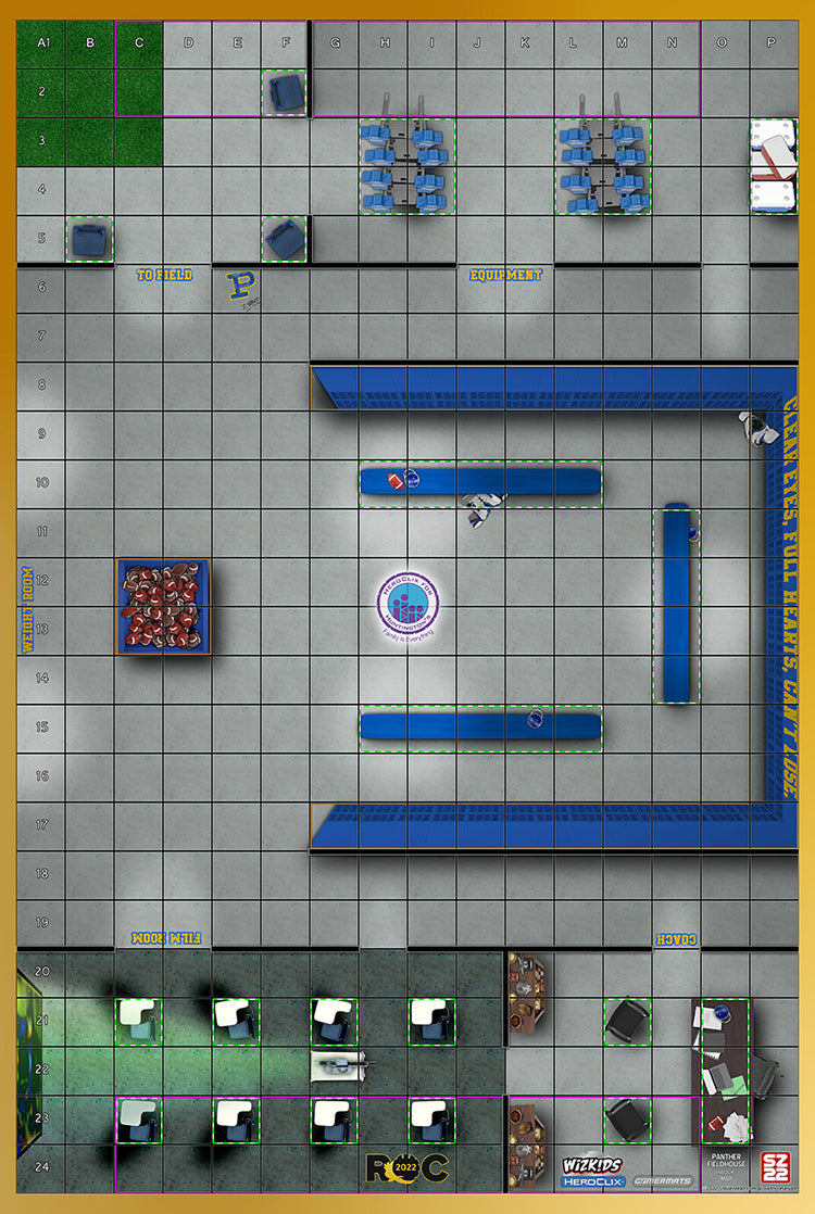 Panthers Fieldhouse - ROC Mat