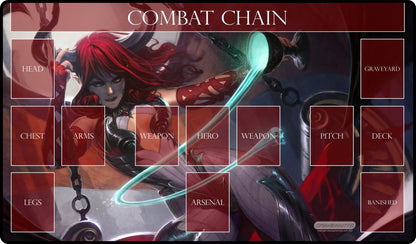 Succubus Flesh and Blood Compatible Zone Mat - Playmat