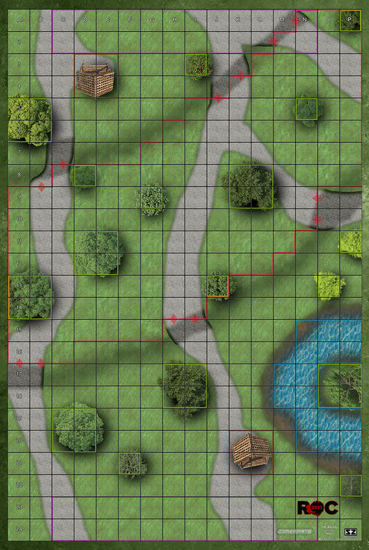 The Knoll - ROC Mat Square Corners - 36" x 24" x 1/16"