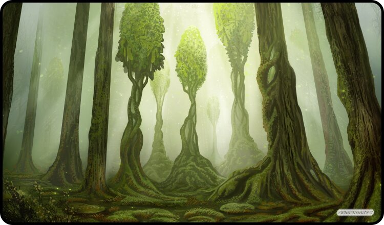 Magic Forest - Playmat Standard No Border - 24" x 14" x 1/16"