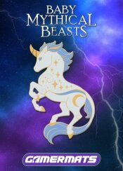 Baby Unicorn Alternate Color from Mythical Beast Baby Pin Set 1 2" Pin