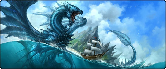 Island Guardian - Tablemat Premium Black Stitched - 72" x 30" x 1/8"